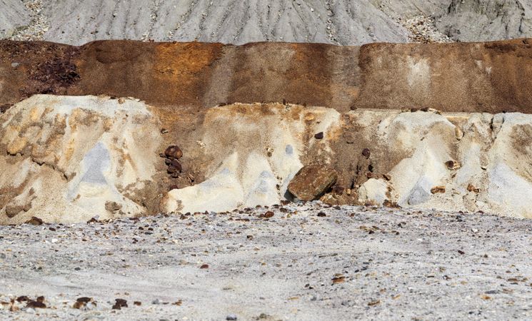 Mining terraces in Riotinto, Huelva
