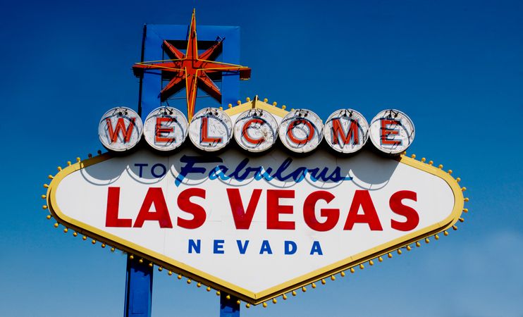 Iconic “Welcome Sign,” Las Vegas, Nevada
