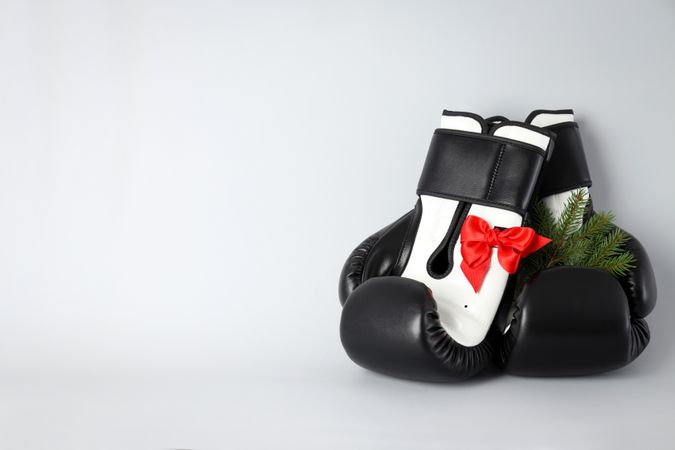 Concept of sport and Happy New Year, space for text