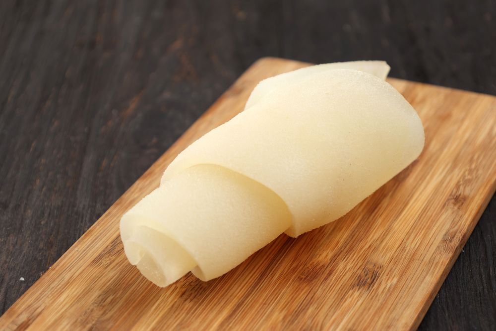 Close Up Raw Buffalo Skin