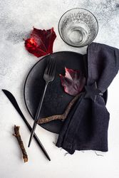 Autumnal table setting