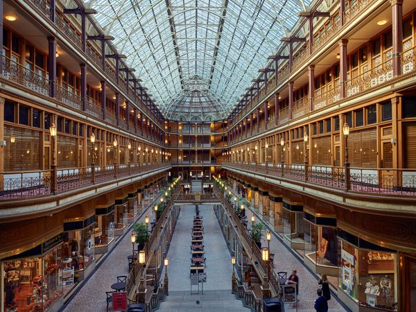 The Arcade in downtown Cleveland, Ohio