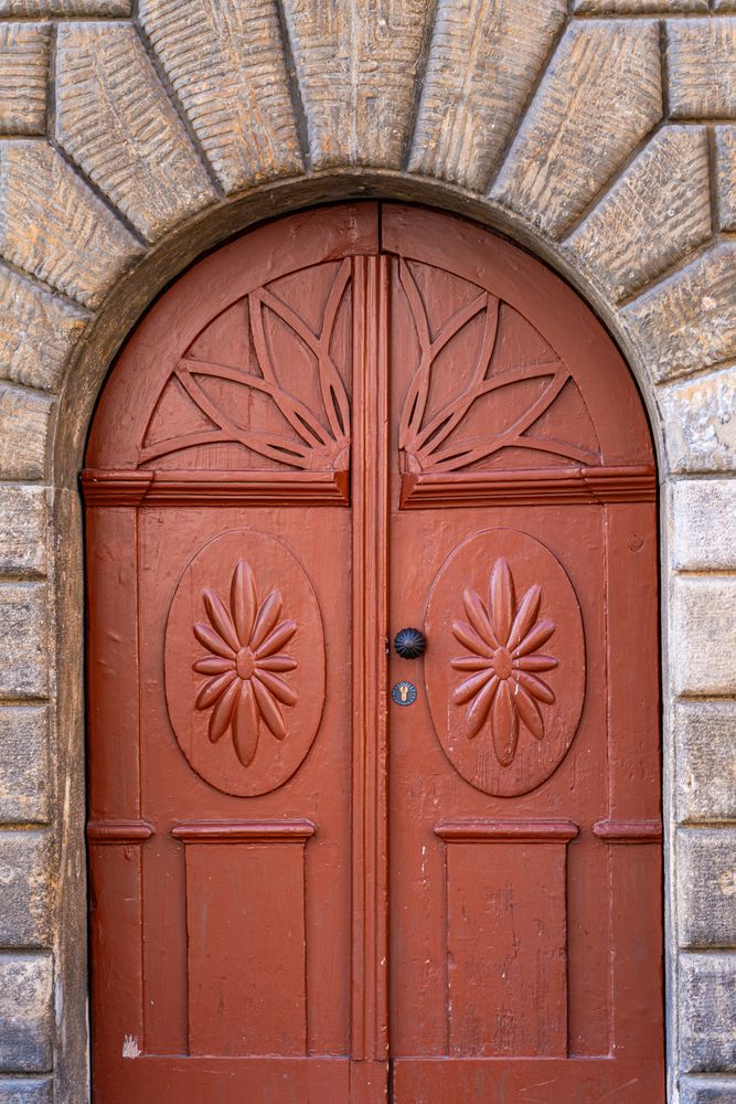 Decooration of the building in Old Prague