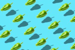 Fresh padron pepper