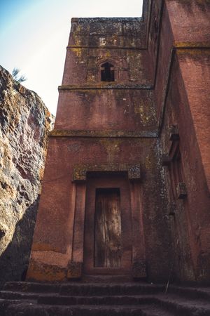 One of the Rock-hewn churches in Lalibela, Ethiopia