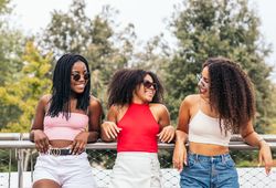 Stylish and Confident Young Black Women