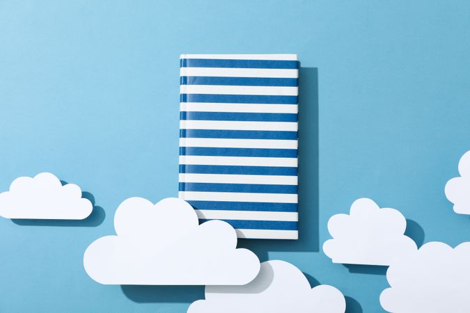 Book for baby, concept of literature for children and baby