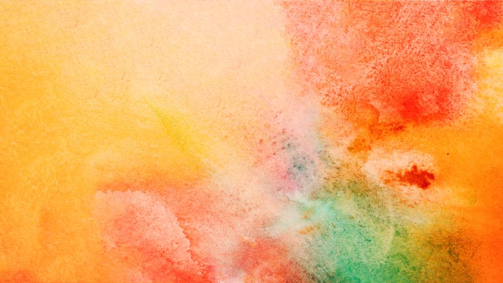 Abstract vibrant grunge watercolor background