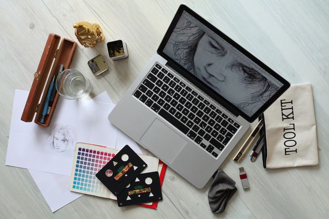 Displaying a Flat Workspace Overview