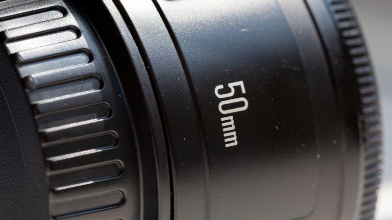 Digital Camera Lens Closeup