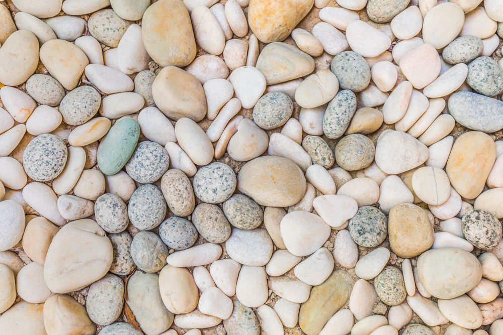 Rocky beach ground
