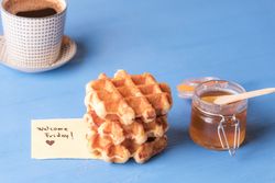 Sweet snack and welcome Friday note
