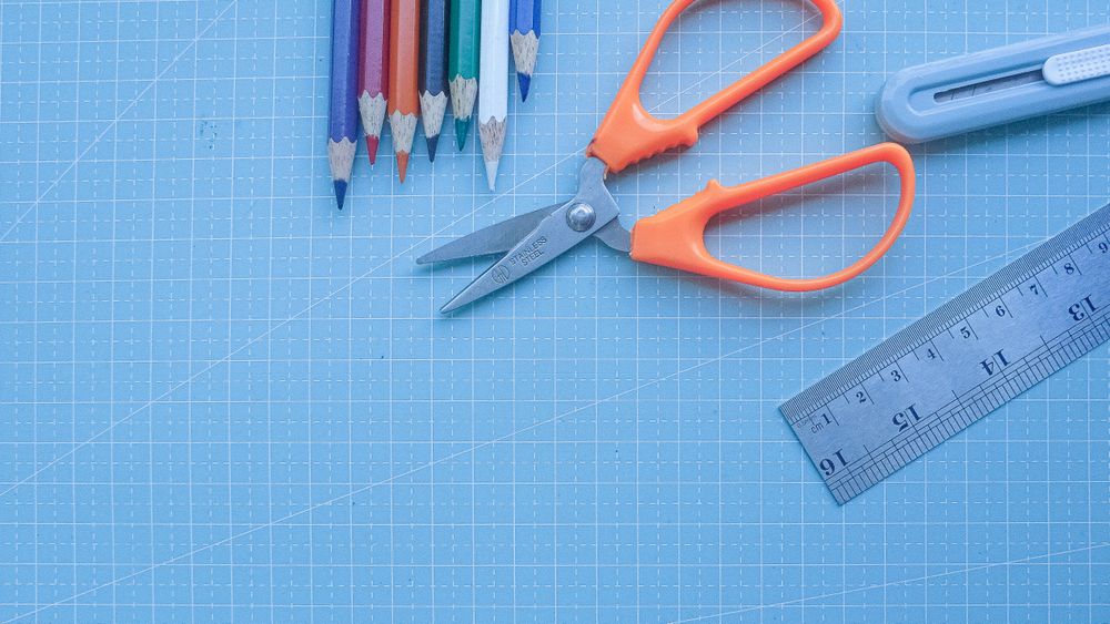Paper cut tools, creative and school development