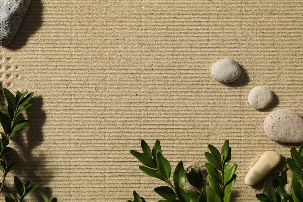 Composition for Zen, Relaxation, Harmony and Balance concept