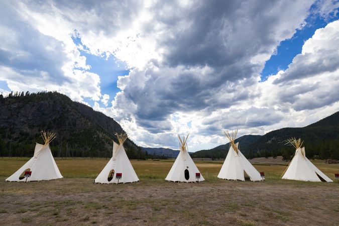 Yellowstone Revealed: teepee Village at Madison Junction (8)