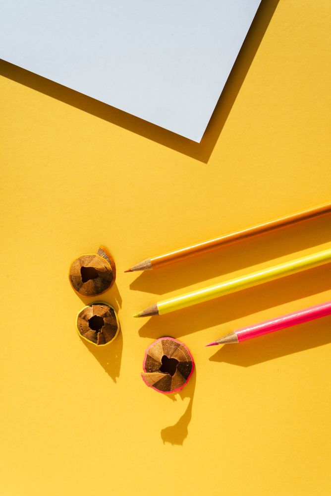 Back to school: Pencil and shavings