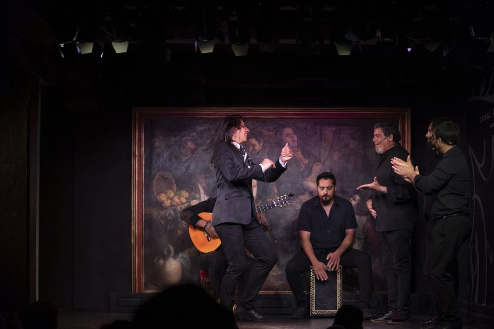 Flamenco performance on stage