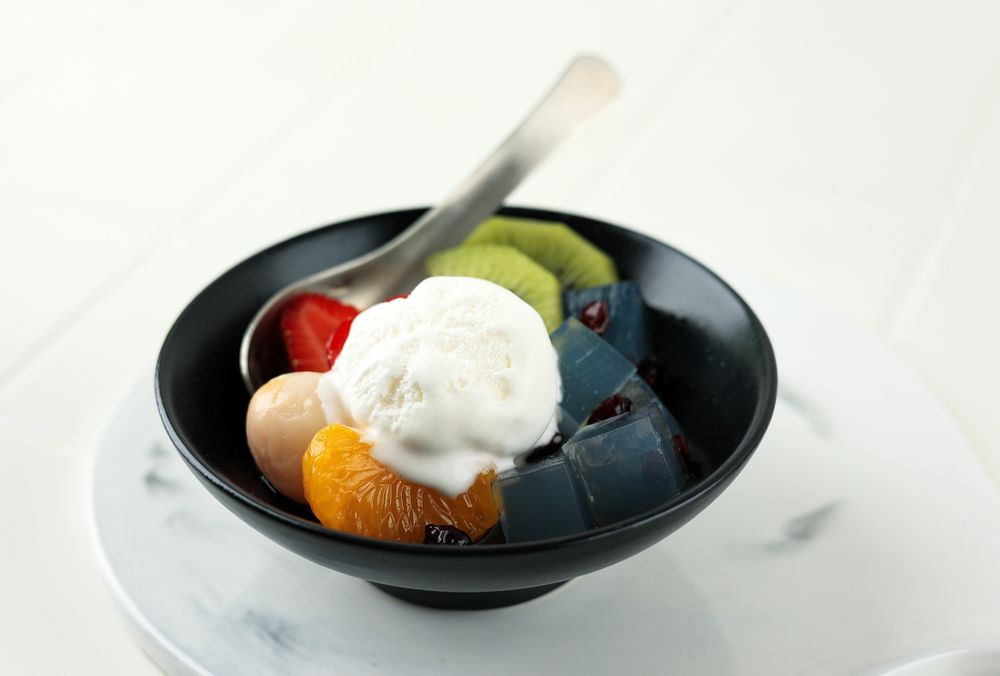 Mitsumame, Japanese summer dessert