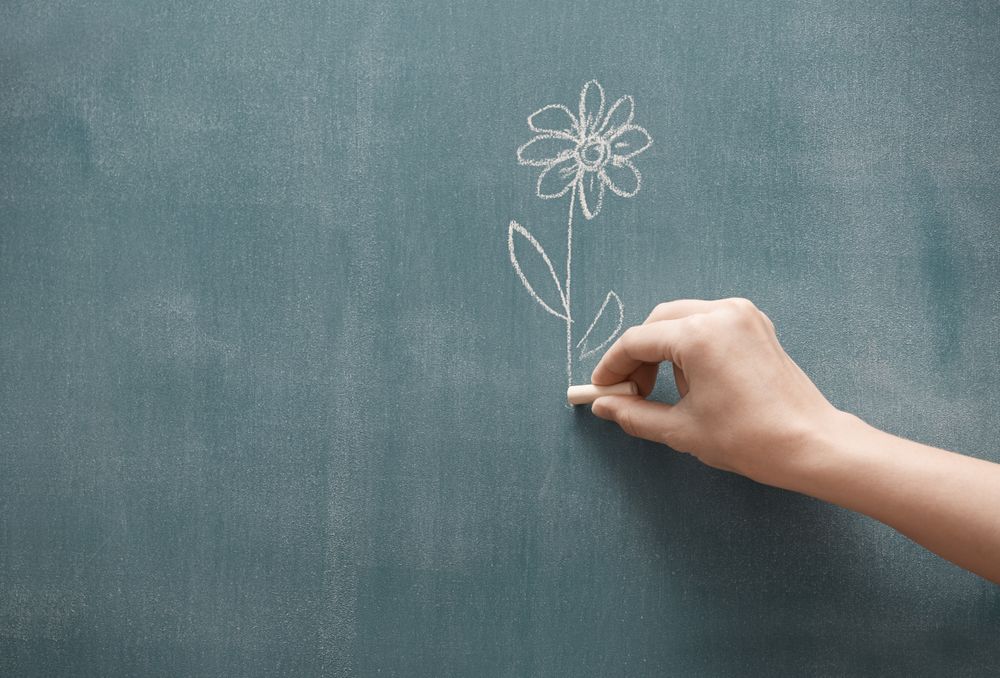 Presenting flower