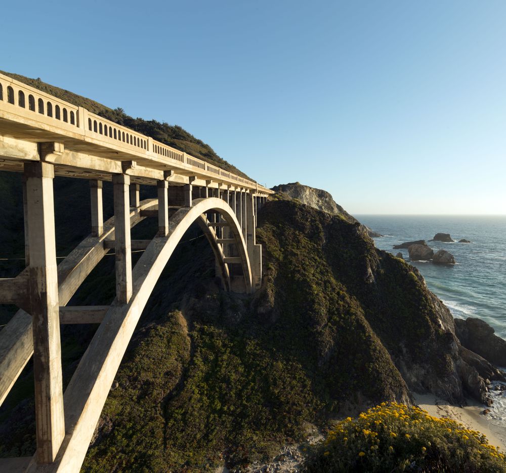 Bixby Creek Bridge in Big Sur, California