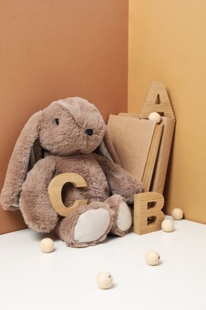 Book for baby, concept of literature for children and baby