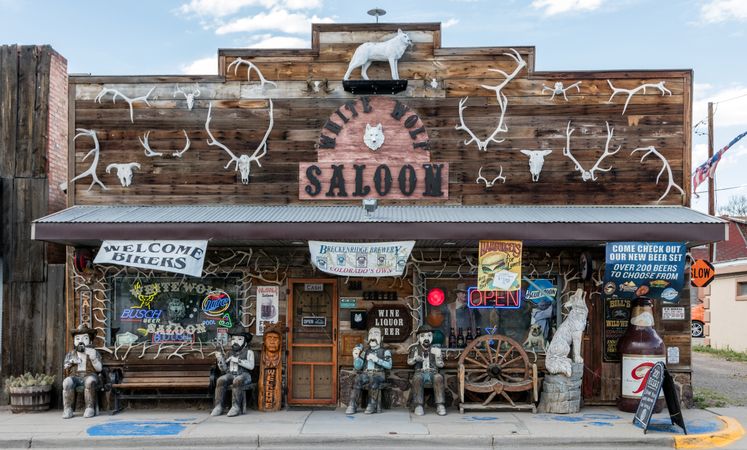 White Wolf Saloon in Douglas, site of the annual Wyoming State Fair