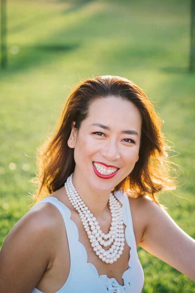 Portrait of a young elegant Chinese woman