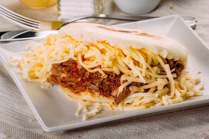Typical Venezuelan food, Arepa