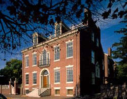 George Reed II House exterior, New Castle, Delaware