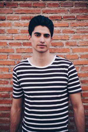 Portrait of casual young man