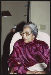Rosa Parks in Monterey, California for Black History Month program at Monterey Peninsula College 5QDZN0