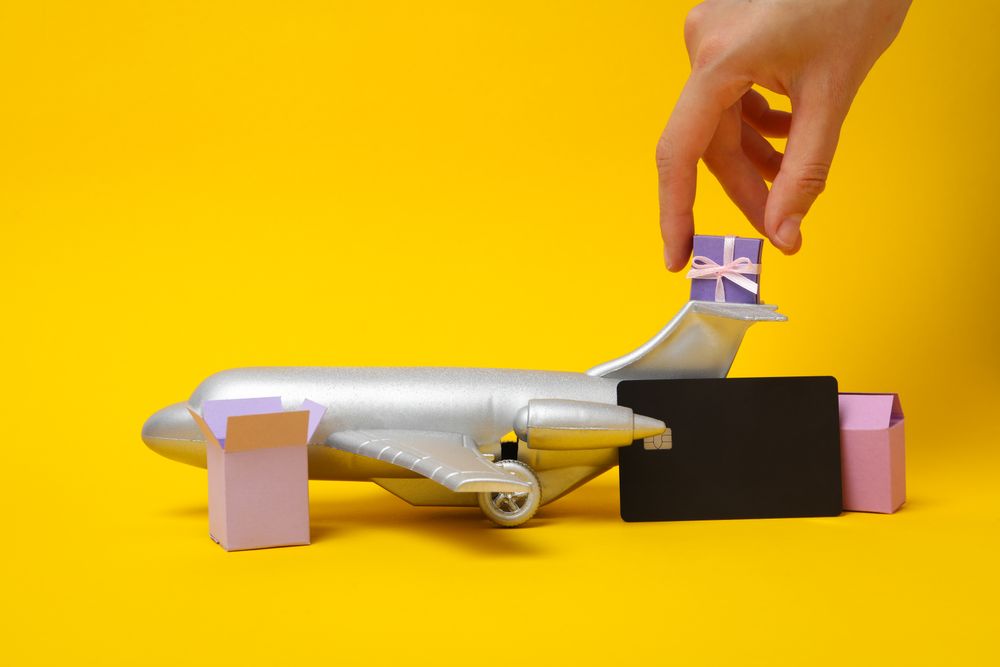 Concept of shopping, space for text