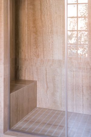 Modern sauna in apartment