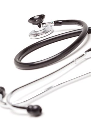 Stethoscope Isolated on Blank Table