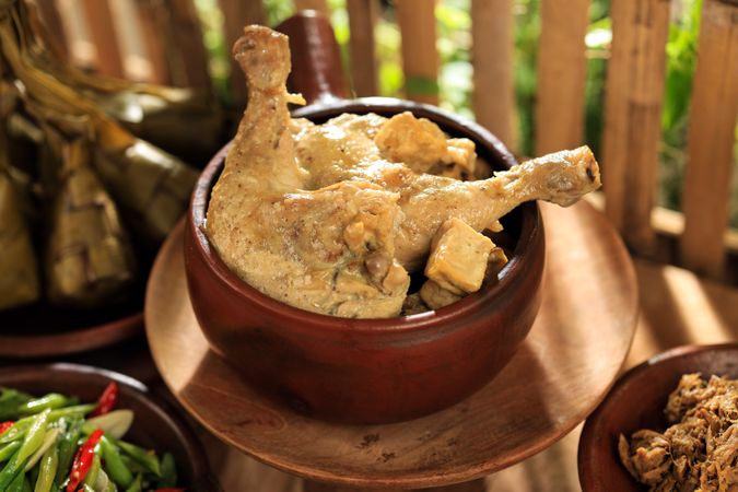 Opor Ayam Putih or Chicken Curry