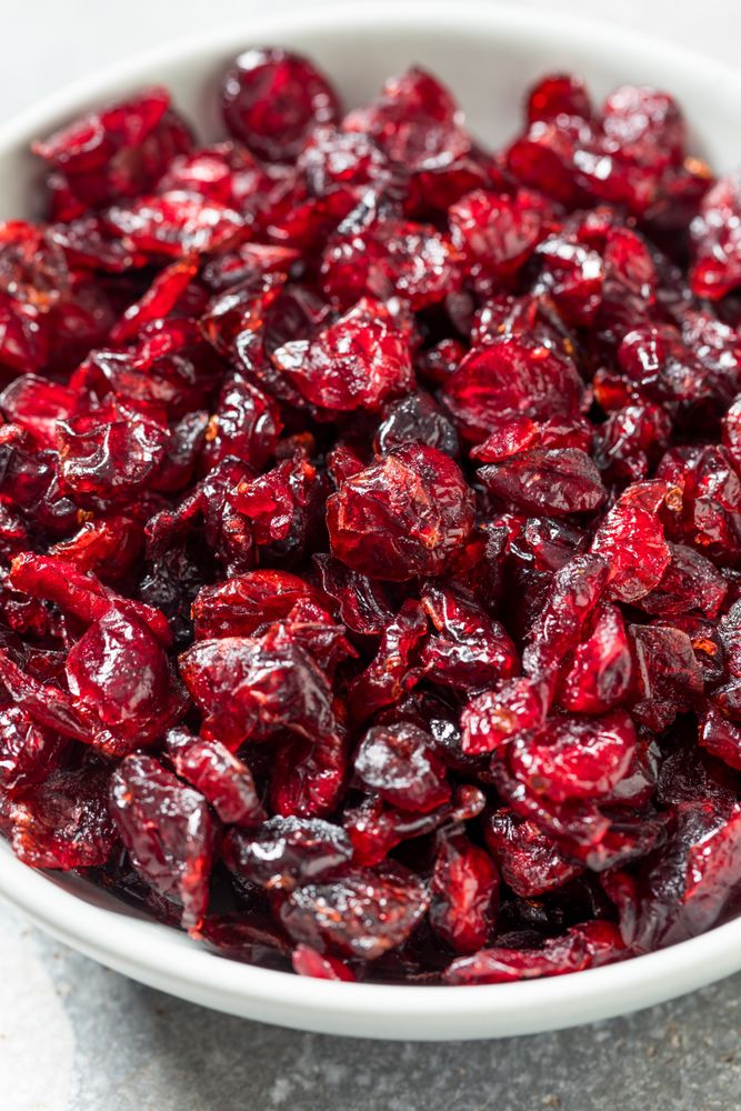 Organic Red Dried Cranberries