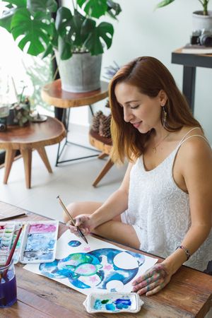 Watercolor painting