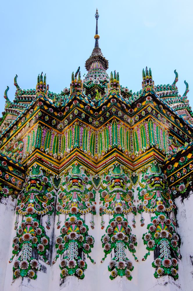 Hindu temple under blue sky