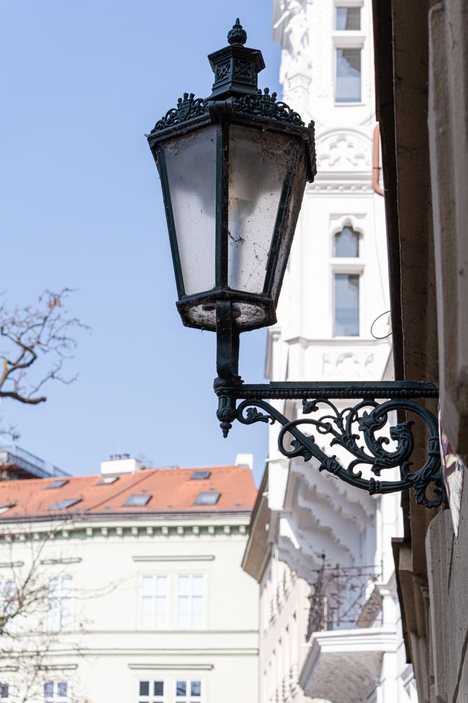 Narrow streets of Old Prague