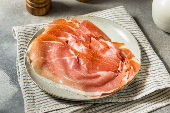 Sliced Italian Prosciutto Ham
