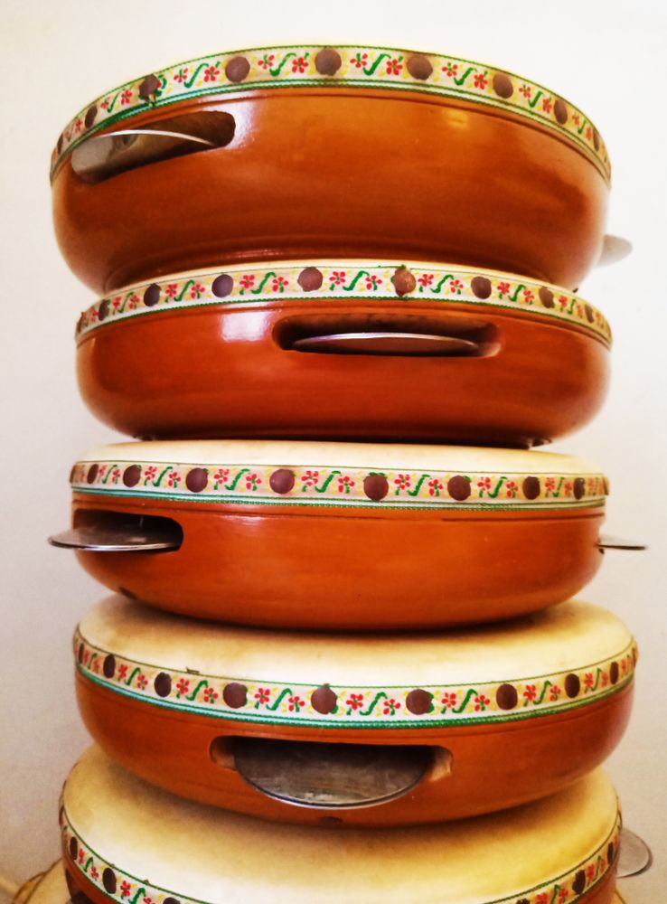 The image of a musical instrument is suitable for the background.