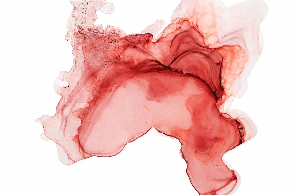 Alcohol ink abstract