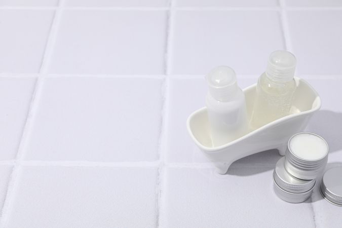 Concept of cosmetic and beauty care, space for text