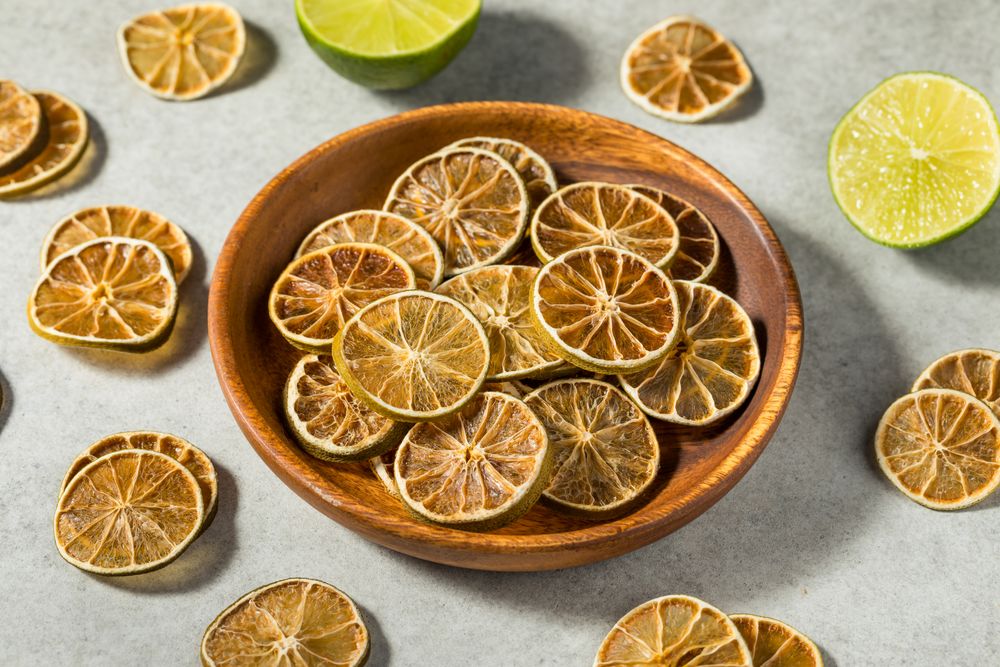 Organic Dried Dehydrated Lime Slices