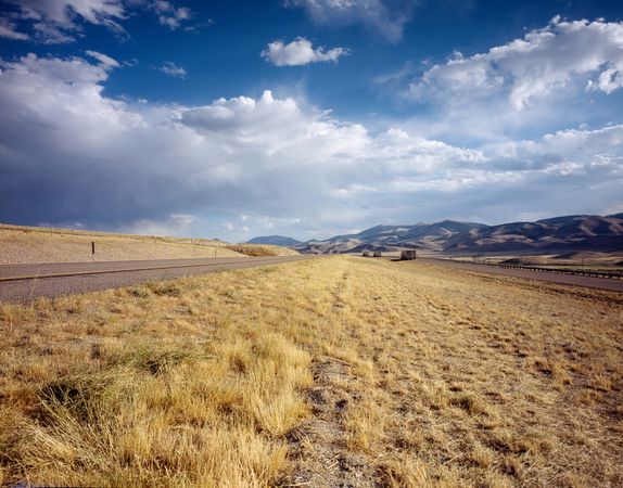 Shot of a vast seen off the road in Idaho