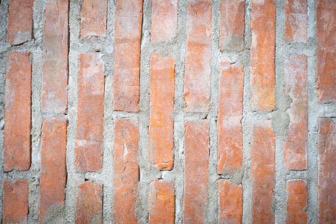 Red brick texture wall background