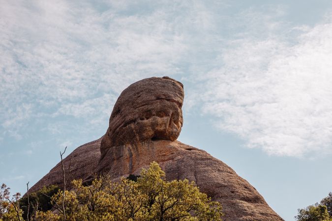 Views of the mountain of Montserrat