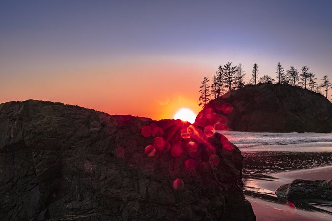 Sunset on the Pacific North West