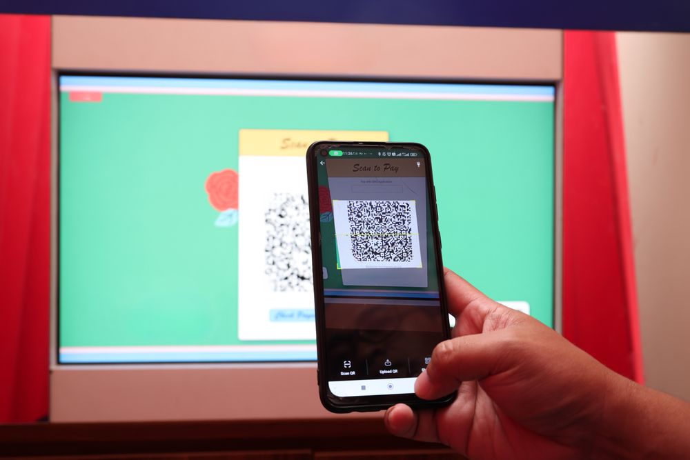 Scan to Pay Barcode with Mobile Smartphone