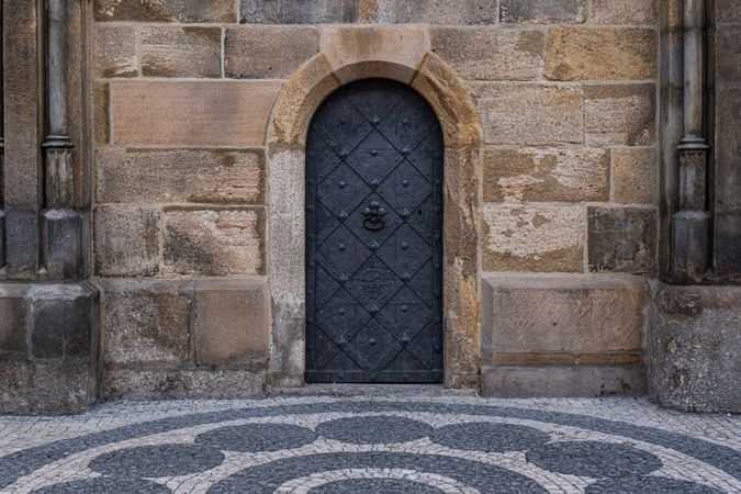 Decooration of the building in Old Prague